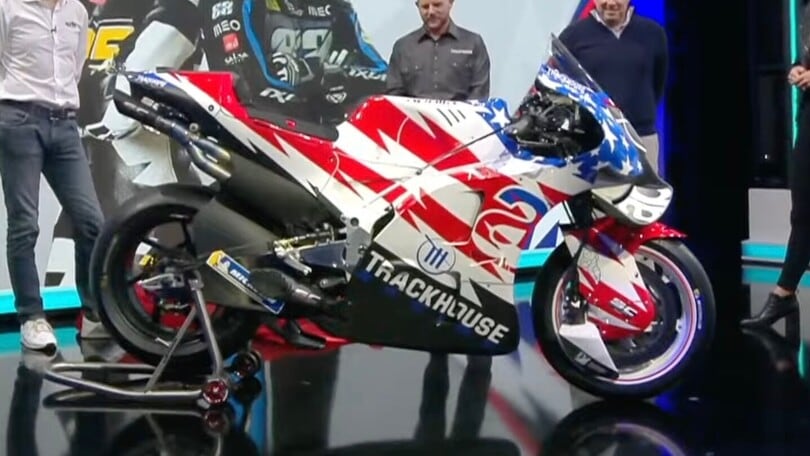 MotoGP: il nuovo team Trackhouse svela la scintillante livrea!