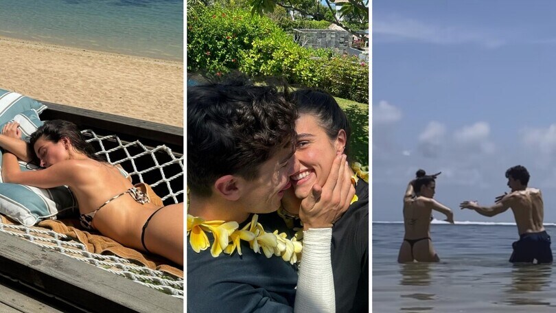 MotoGP: Marc Marquez, vacanze d'amore con Gemma Pinto