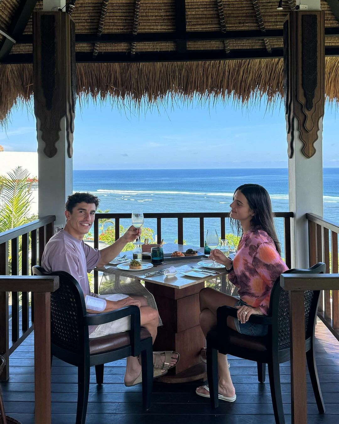 MotoGP: Marc Marquez, vacanze d'amore con Gemma Pinto