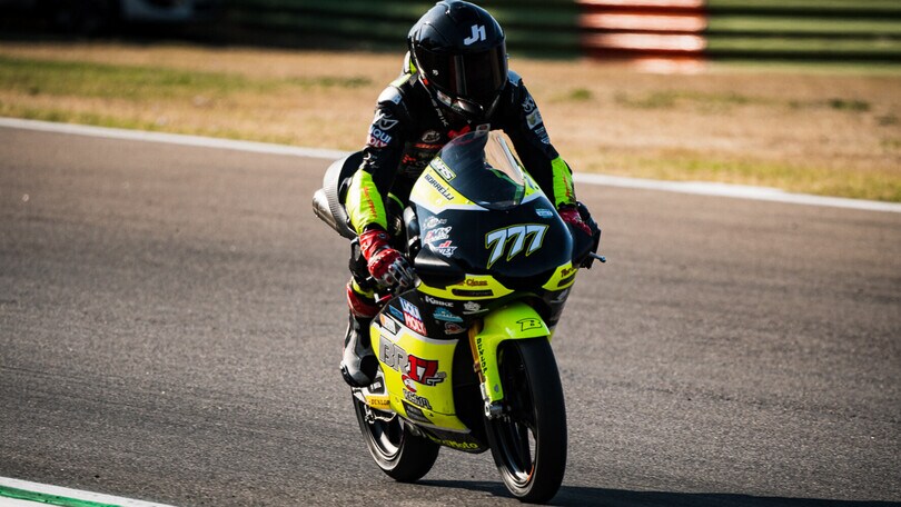 CIV PreMoto3: Bucci Moto conferma Cristian Borrelli per il 2024