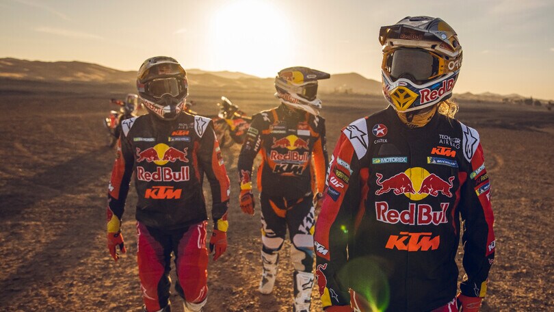 Dakar, la KTM punta al bis con Kevin Benavides e Toby Price