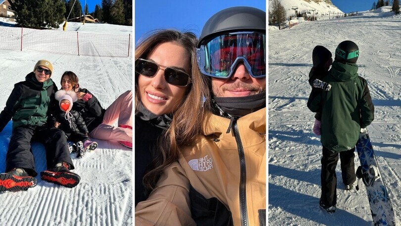 Valentino Rossi, Capodanno sulla neve con Francesca Sofia Novello