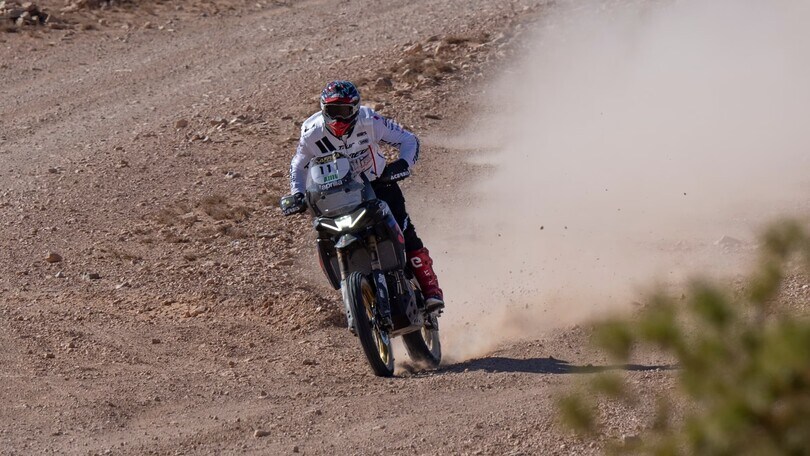 Africa Eco Race, Cerutti fa il bis: vittoria nella seconda tappa con l'Aprilia