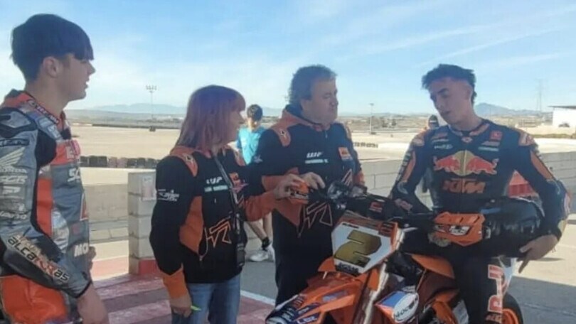 MotoGP, Pedro Acosta “ufficiale” KTM per un giorno nel team MTR