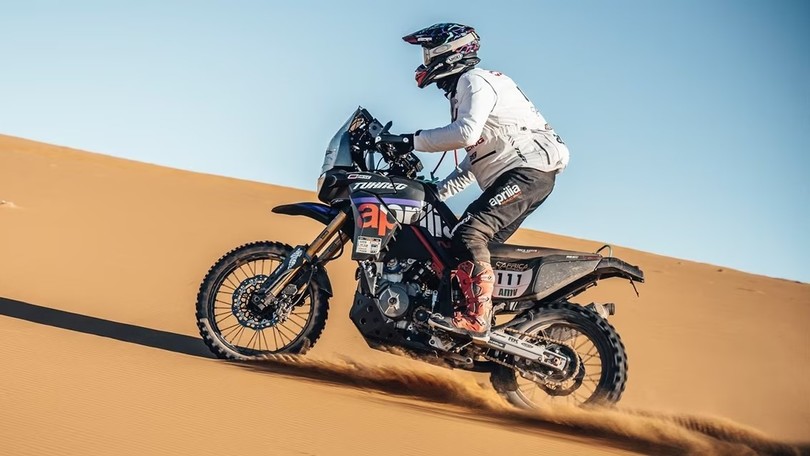 Aprilia ancora al top: Cerutti vince la Tappa 4 dell'Africa Eco Race