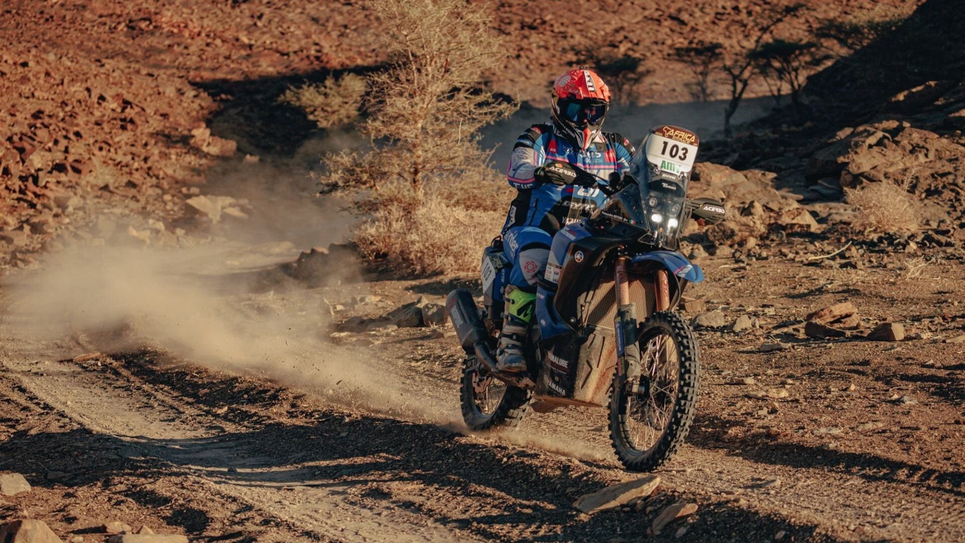 Africa Eco Race: Botturi e la Yamaha conquistano la Tappa 5, Cerutti 3°