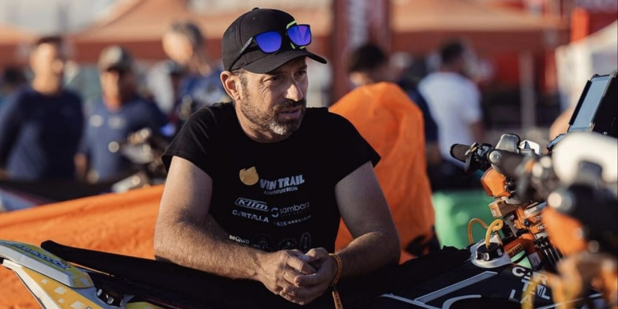 Carles Falcon grave dopo un incidente nella seconda tappa della Dakar