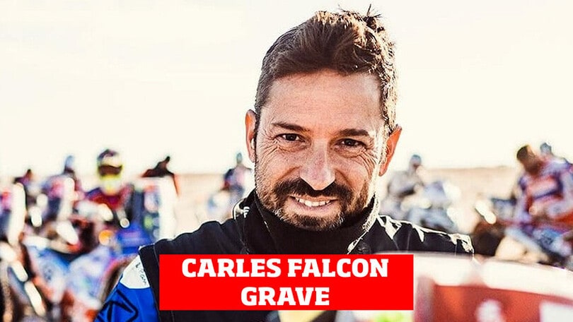 Dakar grave incidente per il motociclista Carles Falcon