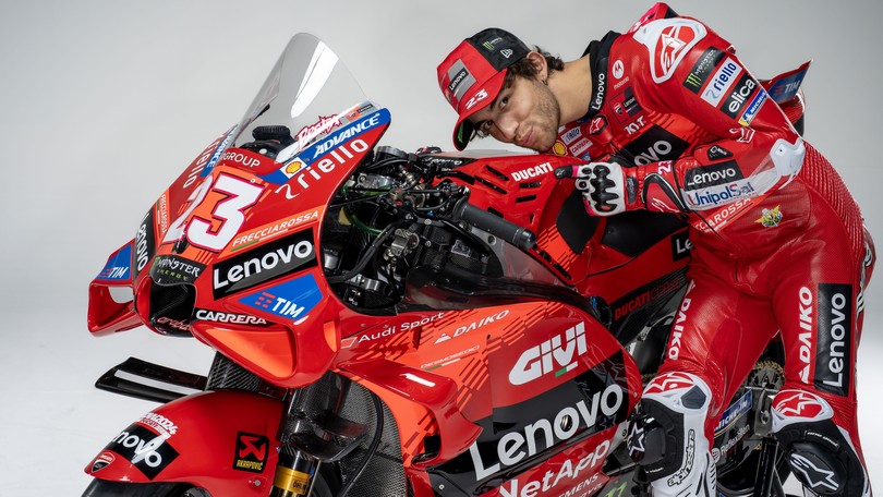 MotoGP: Enea Bastianini e la sua Ducati Desmosedici GP24