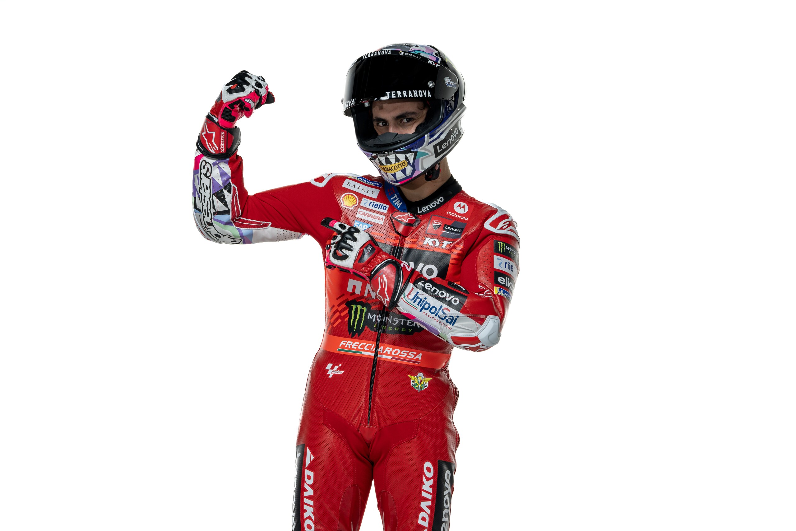 MotoGP: Enea Bastianini e la sua Ducati Desmosedici GP24