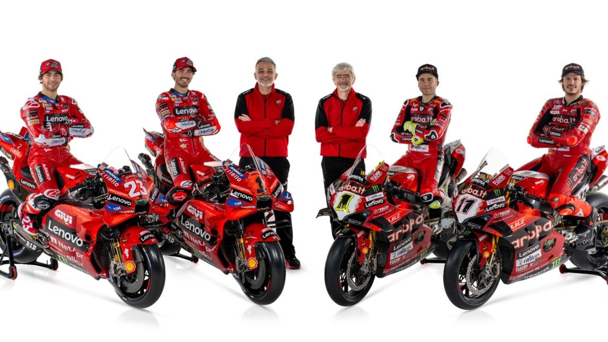 MotoGP, Superbike and MX: Ducati presents its 2024 teams