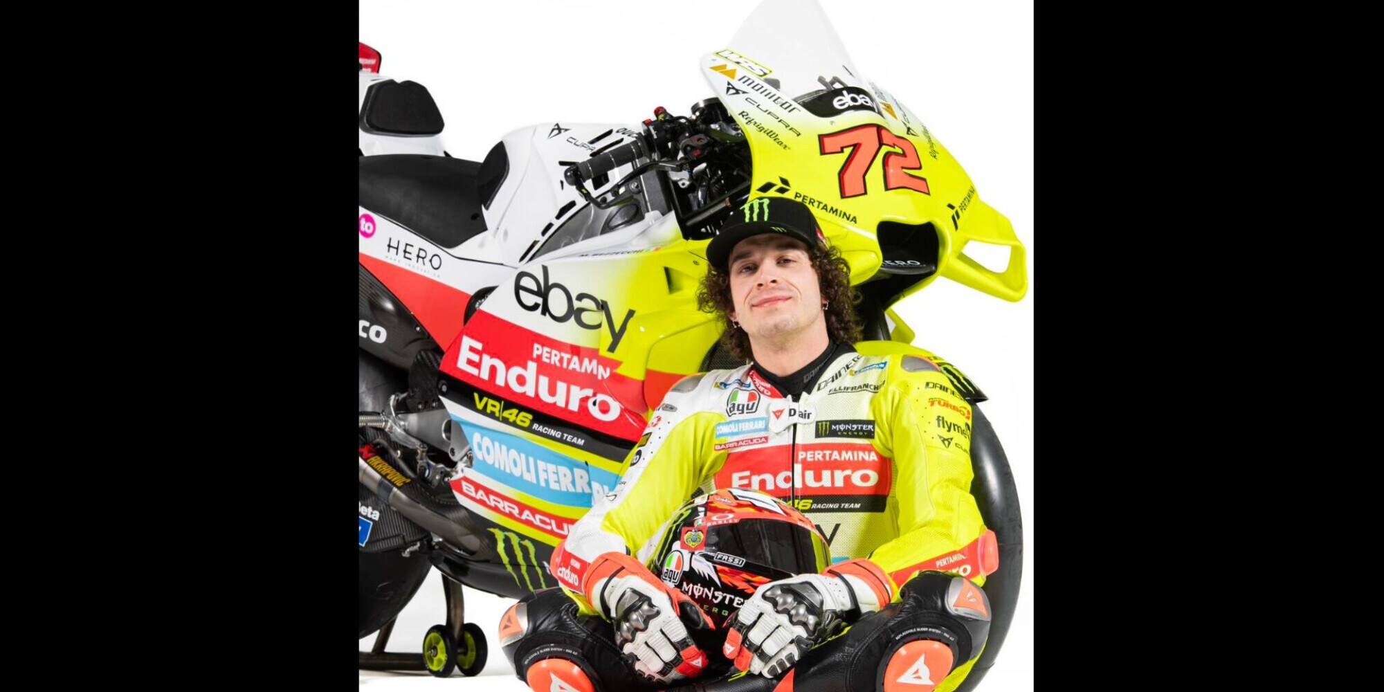 Marco Bezzecchi: "Top 5 ipotetica? Bagnaia primo, io quarto, Marquez quinto"