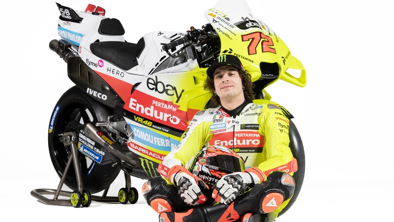 MotoGP: Marco Bezzecchi e la sua nuova moto per il 2024