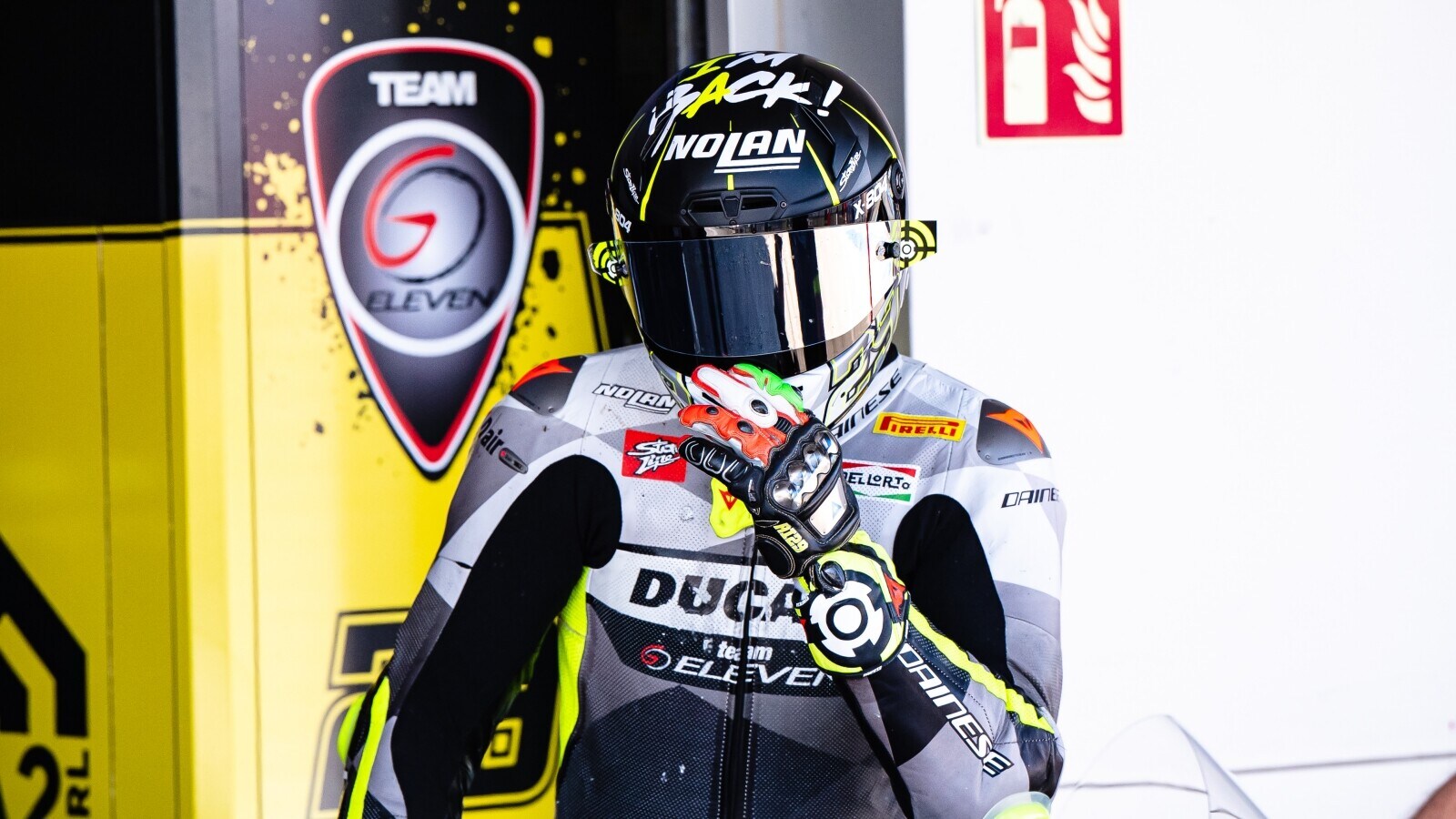 SBK test Jerez, Iannone: "Non era scontato essere a questo livello. La caduta? Da Paperissima"