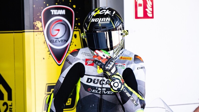 SBK test Jerez, Iannone: "Non era scontato essere a questo livello. La caduta? Da Paperissima"