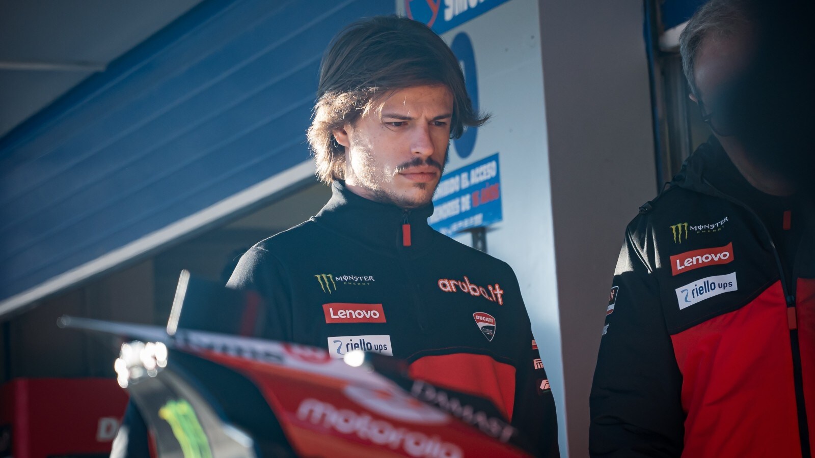 SBK Test Jerez, Bulega: "Mi do 8.5. Più vado bene più mi carico"
