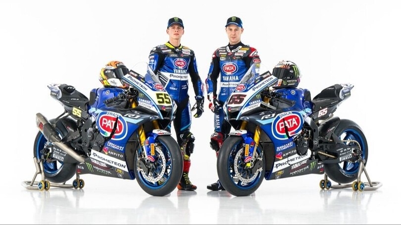 SBK: svelate le Yamaha di Jonathan Rea e Andrea Locatelli