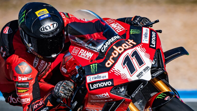 Sbk, Test Portimao: Bulega davanti a tutti