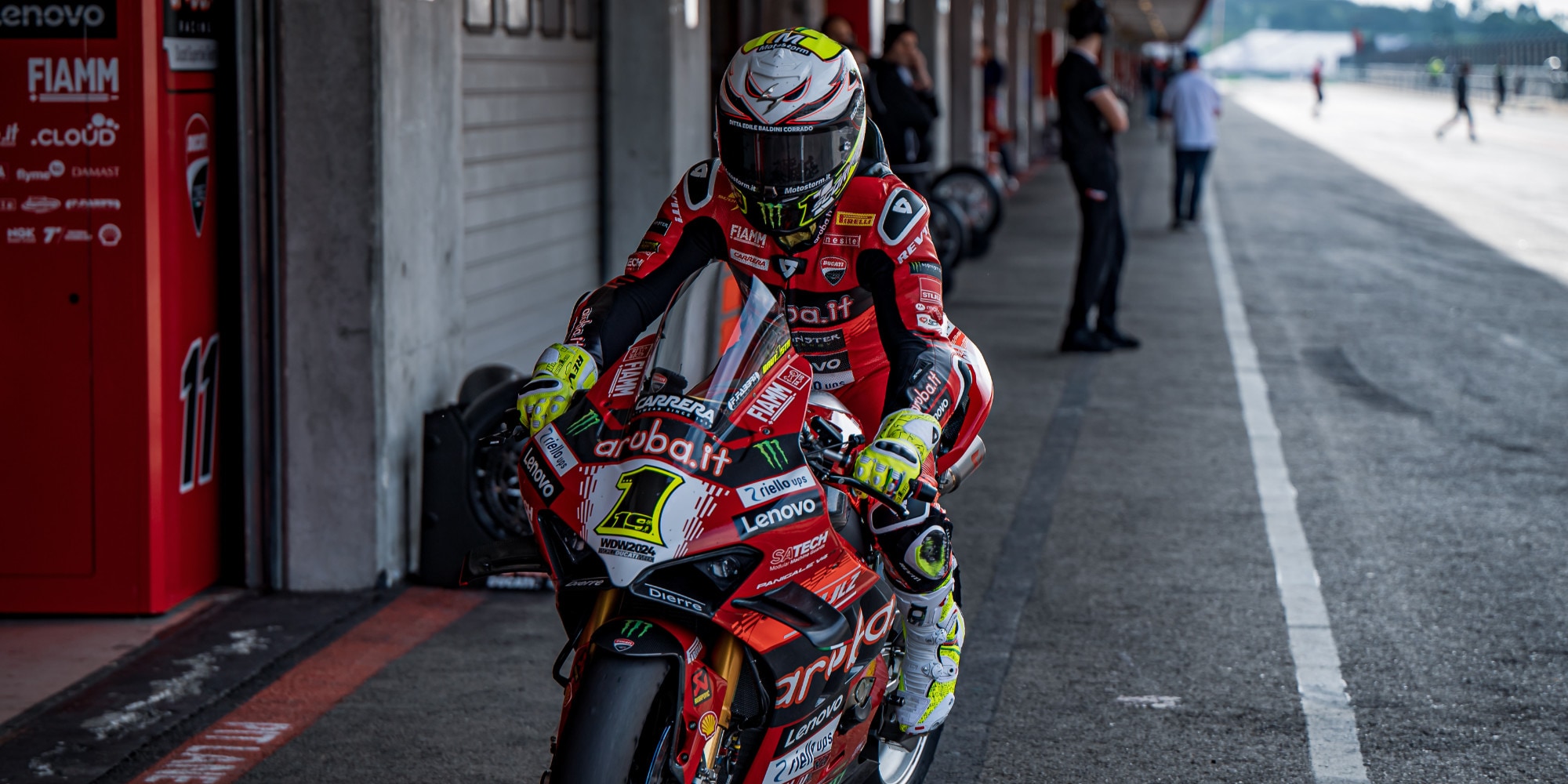Test Portimao, Bautista: “Più concentrato sulla guida che sul dolore”