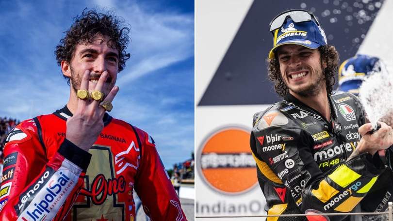 Bagnaia e Bezzecchi ai Caschi d'Oro