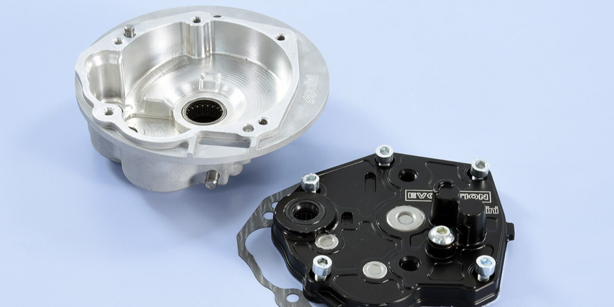 Carter ingranaggi Polini evolution per ciclomotori Piaggio