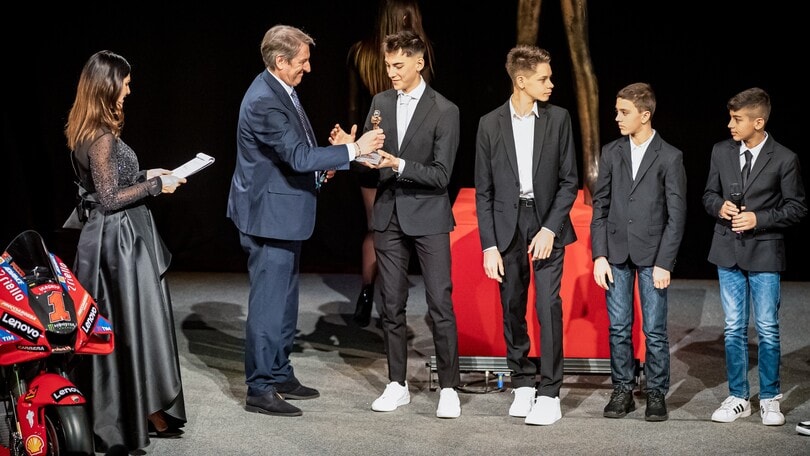CIV, JuniorGP, MiniGP: le promesse italiane premiate ai Caschi d'Oro