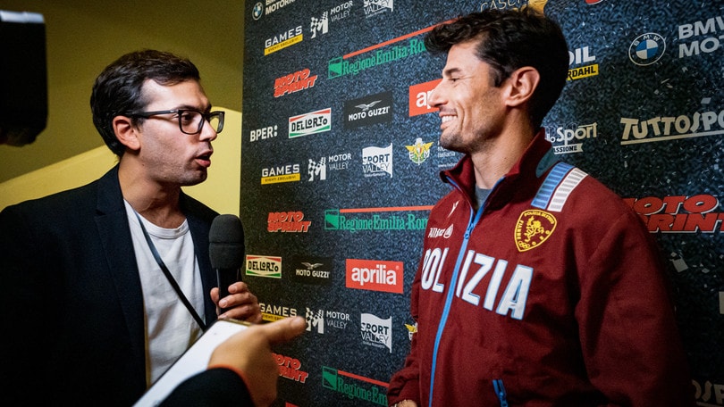 Caschi d'Oro, Corsi: "Contento di correre nel mondiale Supersport"