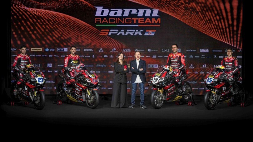 SBK, il team Barni si presenta: vincere l'obiettivo in (quasi) tutte le categorie