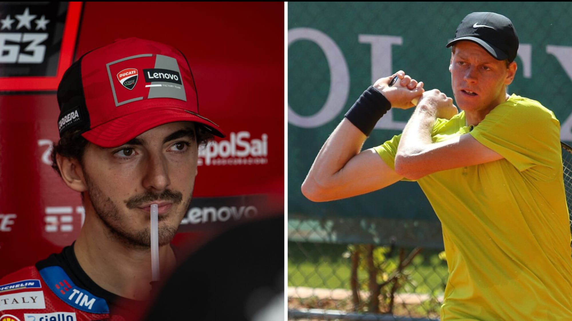 Pecco Bagnaia e Jannik Sinner: il nuovo volto dello sport italiano e mondiale