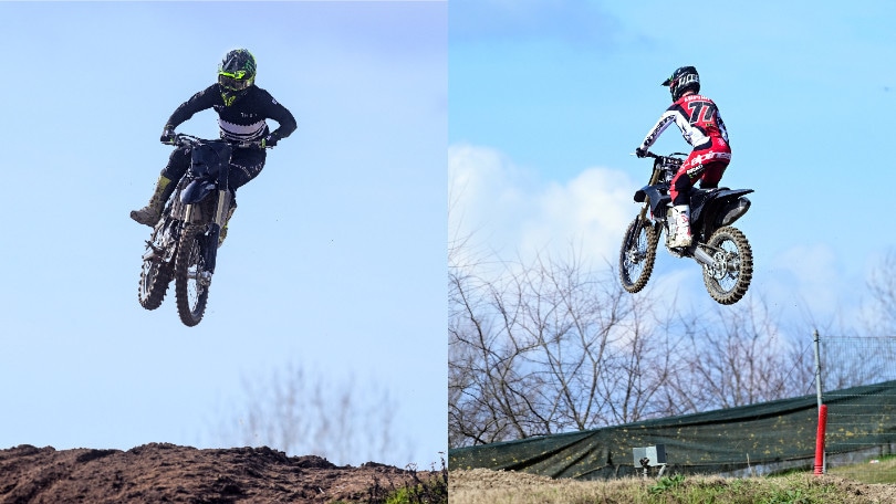 Cairoli e Lupino testano la Ducati a Mantova