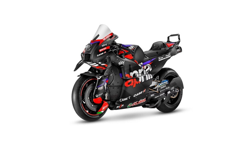 Ecco la nuova Aprilia RS-GP ufficiale per la MotoGP 2024