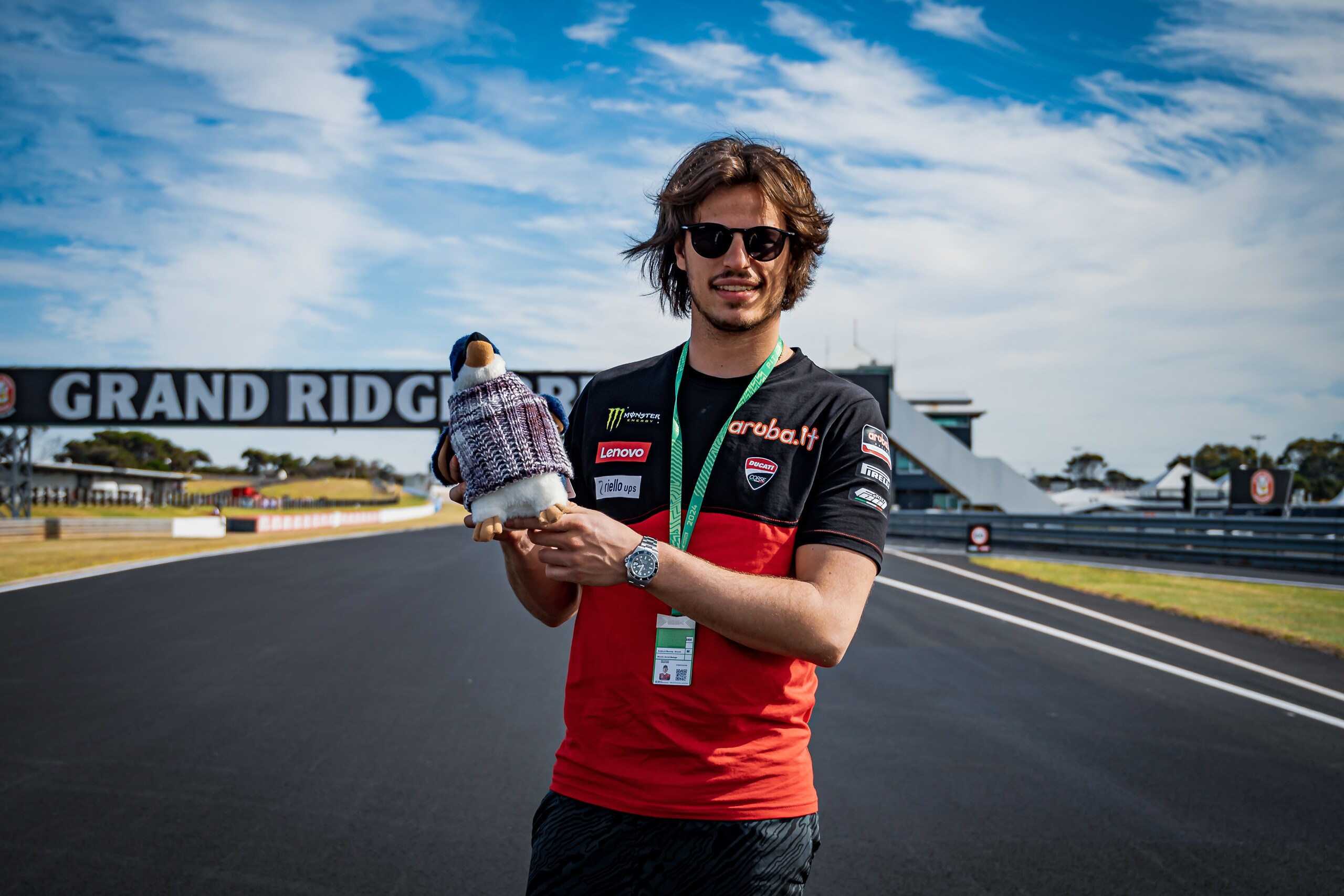 SBK a Phillip Island con la nuova... mascotte locale!
