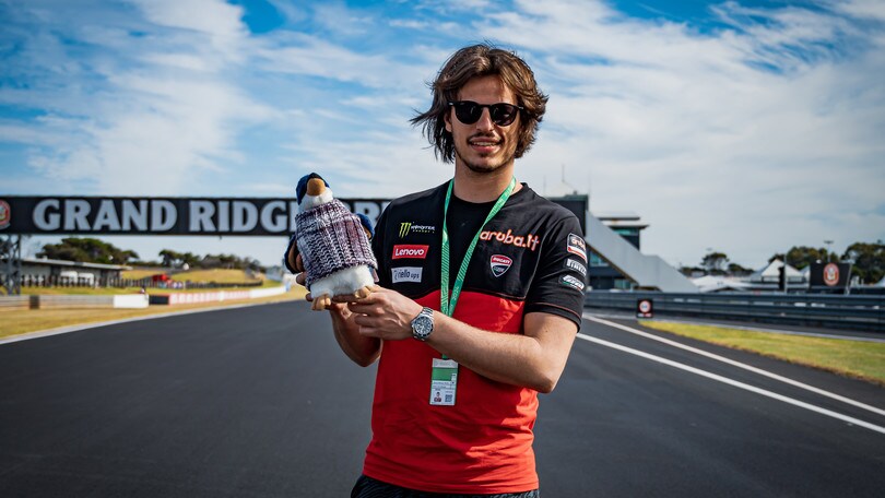 SBK a Phillip Island con la nuova... mascotte locale!