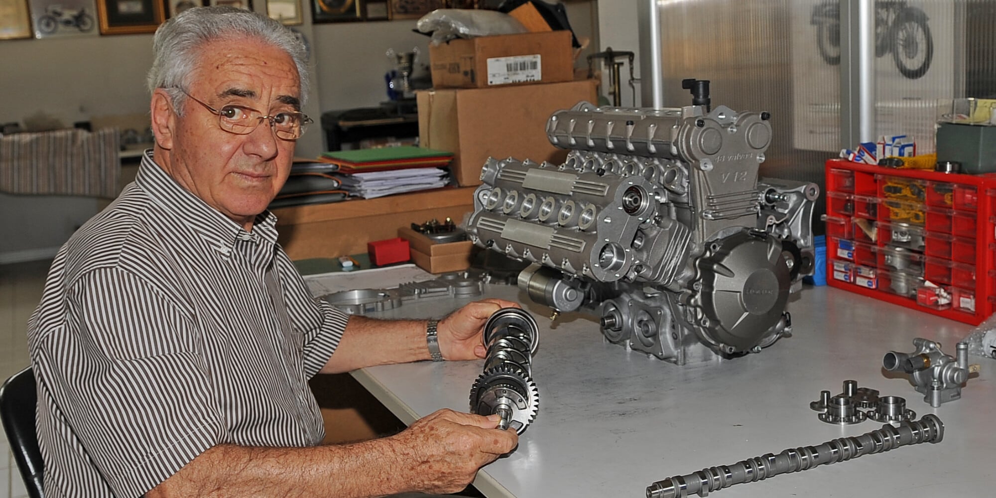 12 cilindri a V, il capolavoro incompiuto di Giancarlo Morbidelli