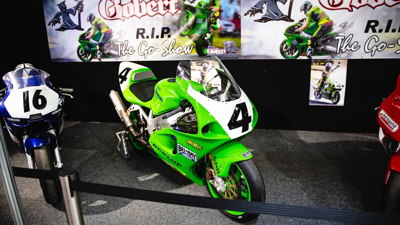 Phillip Island non dimentica Gobert: esposte le sue moto più iconiche
