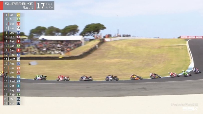 SBK, Phillip Island: Bautista a terra in gara 1!