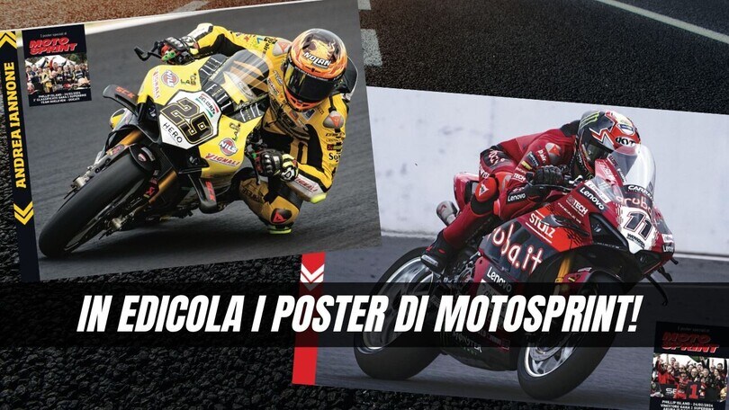 Festeggiamenti tricolori: ecco i poster celebrativi su Motosprint n°9