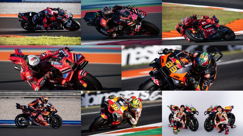 MotoGP: livree a confronto, 2023 e 2024