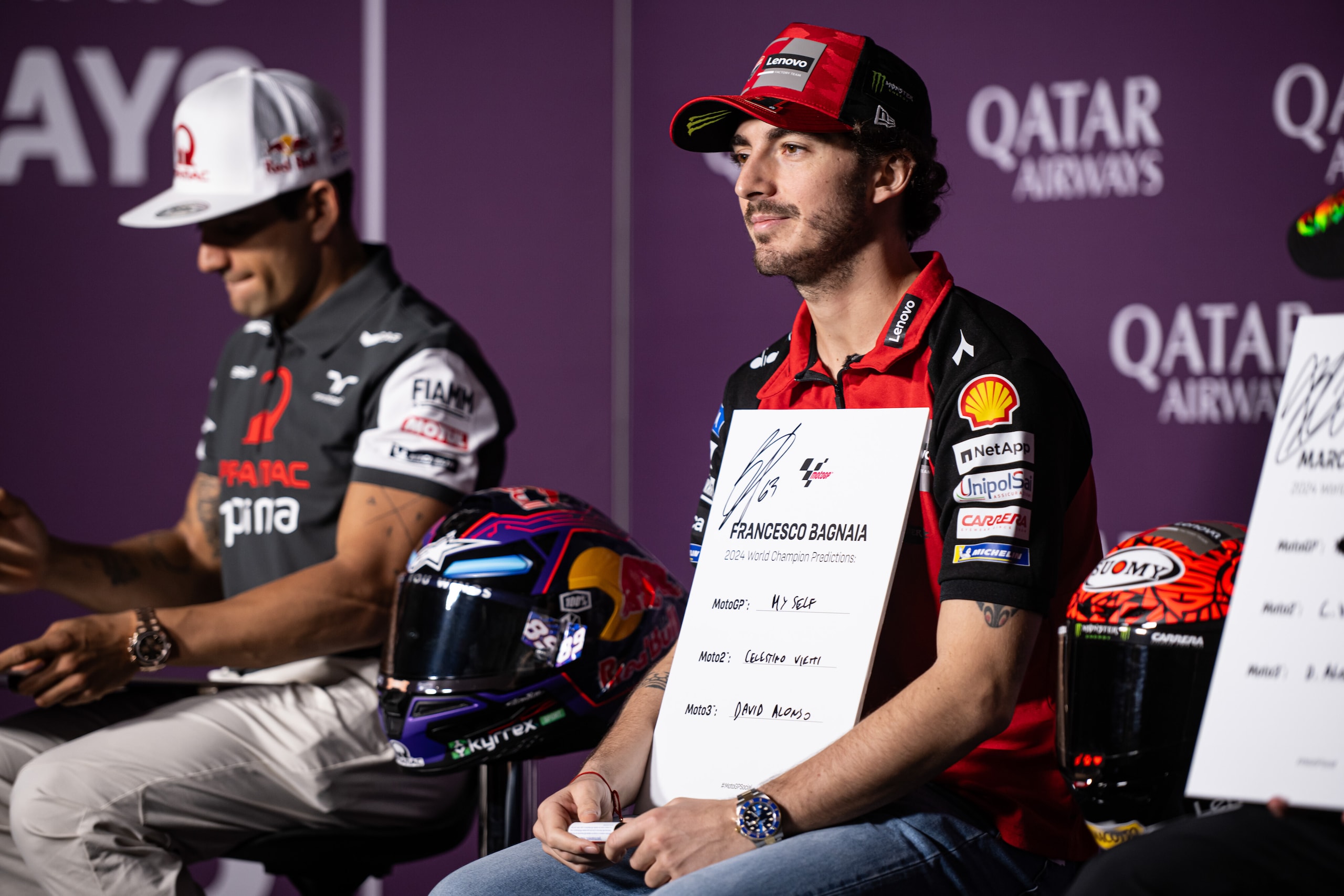 MotoGP: i pronostici dei piloti sugli esiti dei tre Mondiali