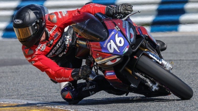 MotoAmerica, Aprilia inarrestabile: vittoria anche in Gara 2 a Daytona