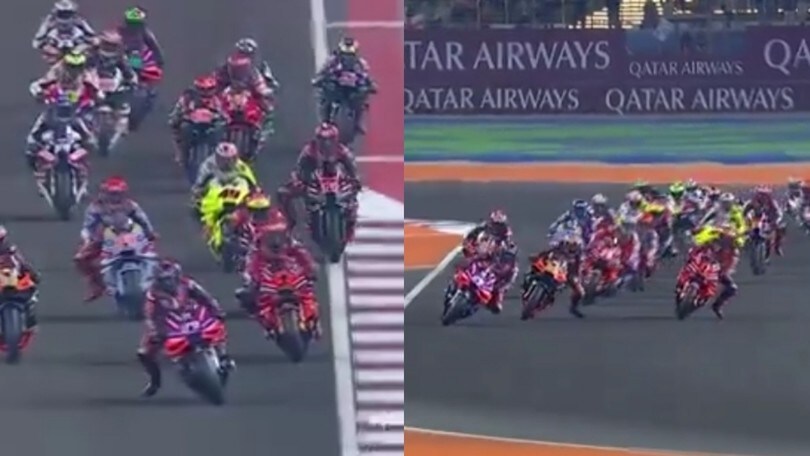 MotoGP: la partenza da cineteca di Pecco Bagnaia in Qatar