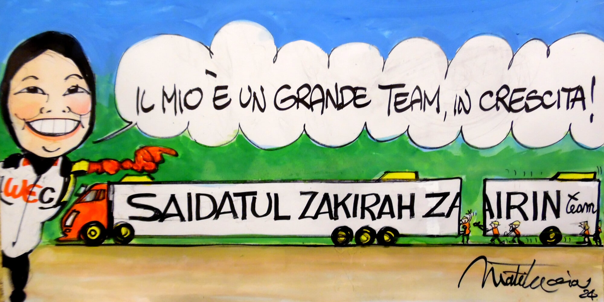 Saidatul Zakirah Zairin, dal Brunei al WEC | Io Guido da Sola