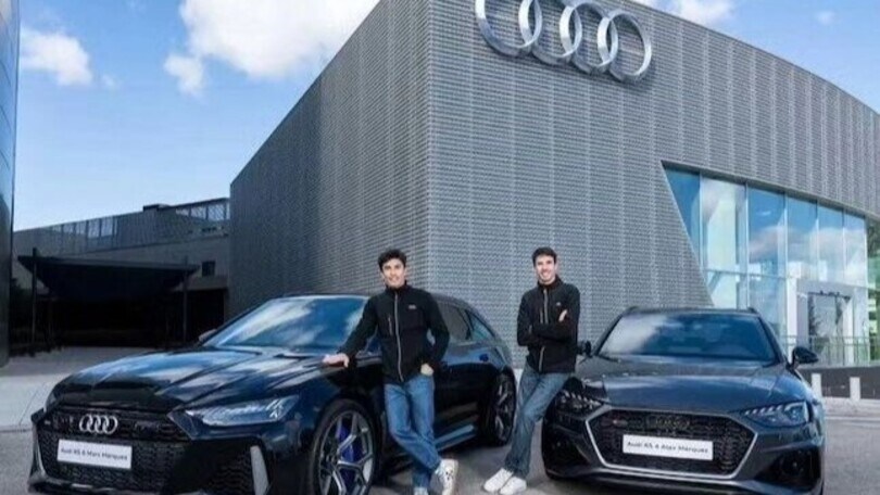Dalla MotoGP all'Audi: bolidi da 1000 CV per Marc Marquez e Alex