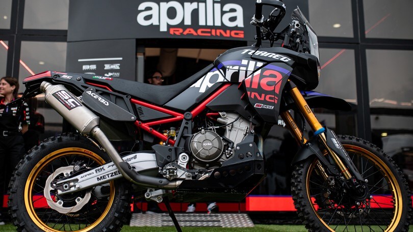 MotoGP & Rally a braccetto: l'Aprilia Tuareg Racing parte da Portimao