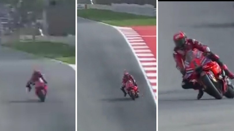 MotoGP Portogallo: Bagnaia, che brivido! Brutto errore nella Sprint