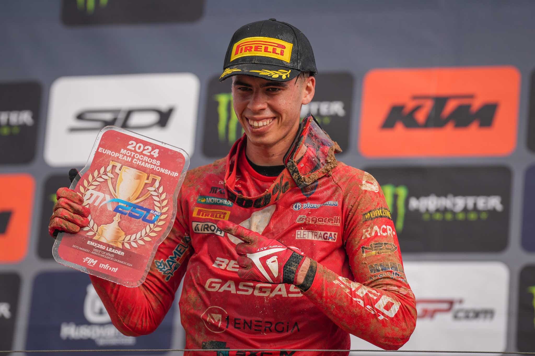 EMX250: Lata è l’uomo in rosso