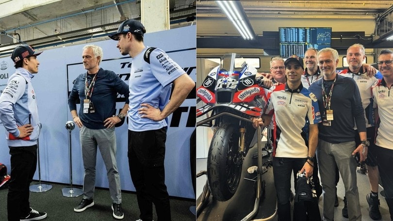 Dalla Serie A alla MotoGP: José Mourinho a Portimao per sventolare la bandiera a scacchi