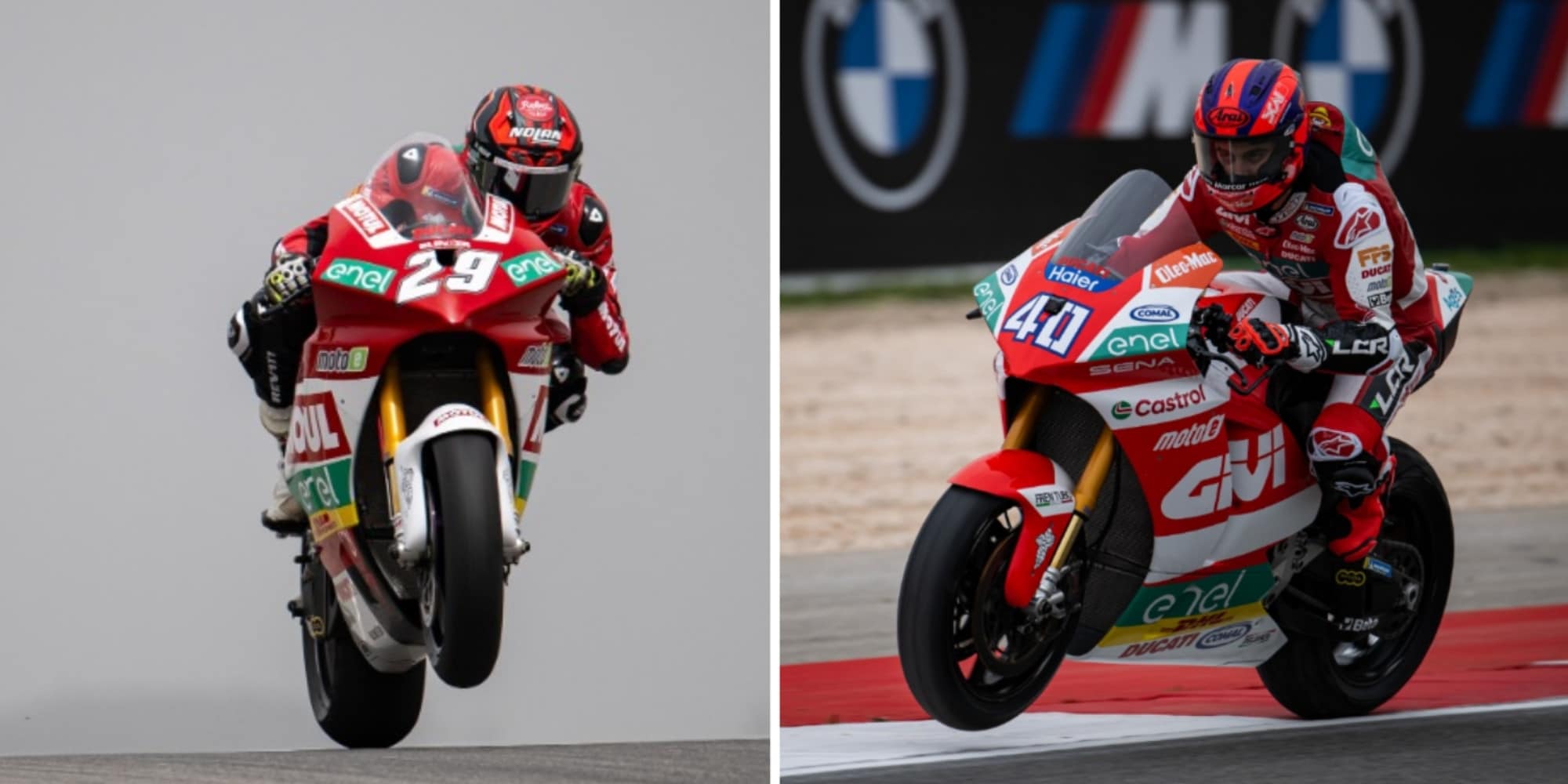 MotoE: Spinelli e Casadei si dividono il bottino a Portimao