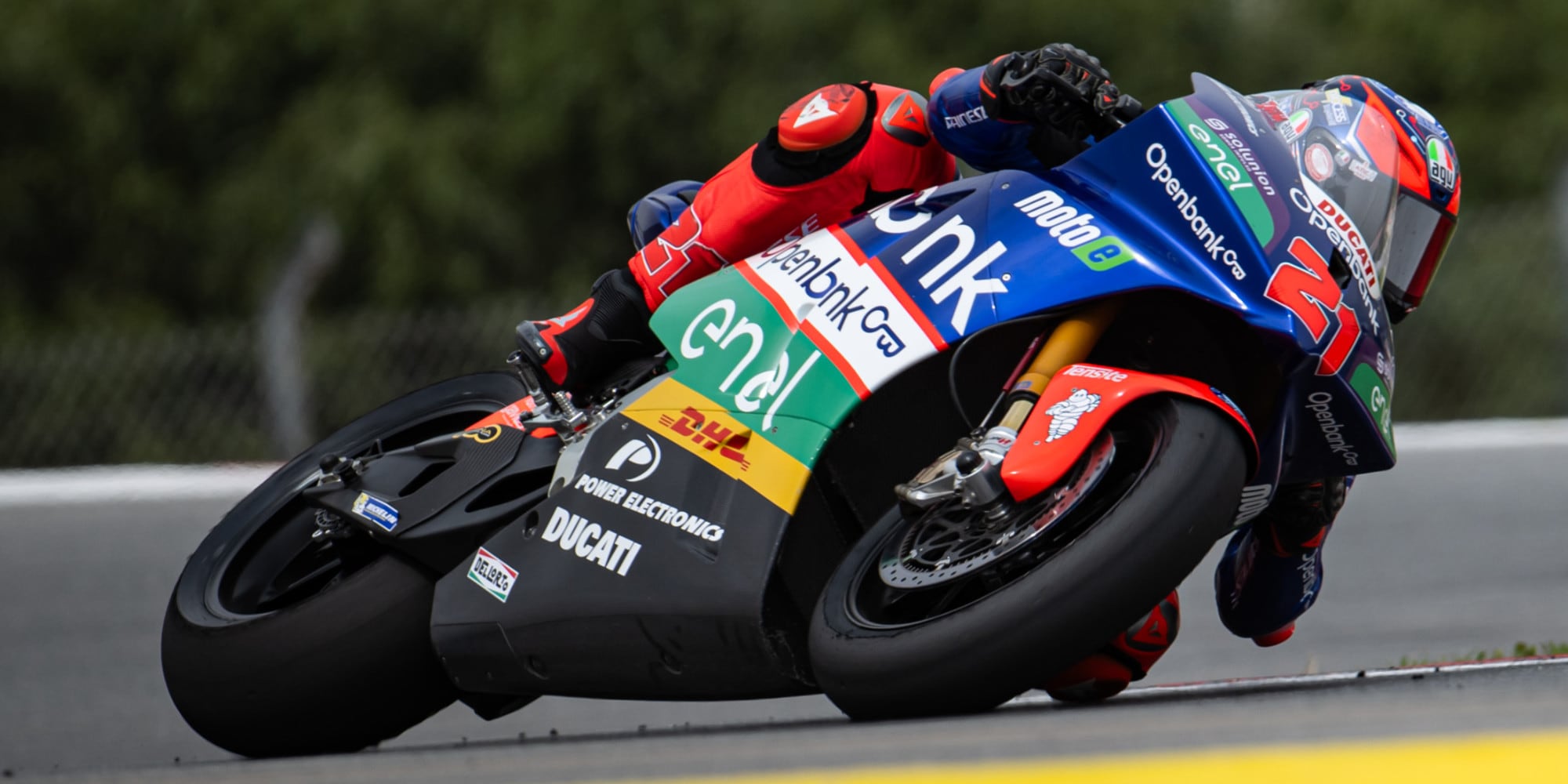 Zannoni azzana gli avversari in MotoE "Con cervello e astuzia"