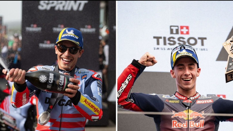 MotoGP, il giovane ed il vecchio: Acosta-Marquez come Rossi-Biaggi